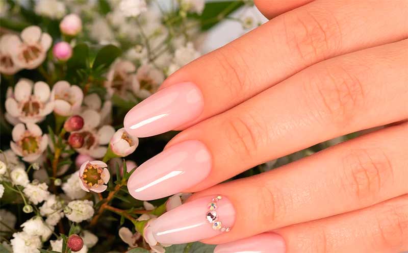 uñas de gel para bodas